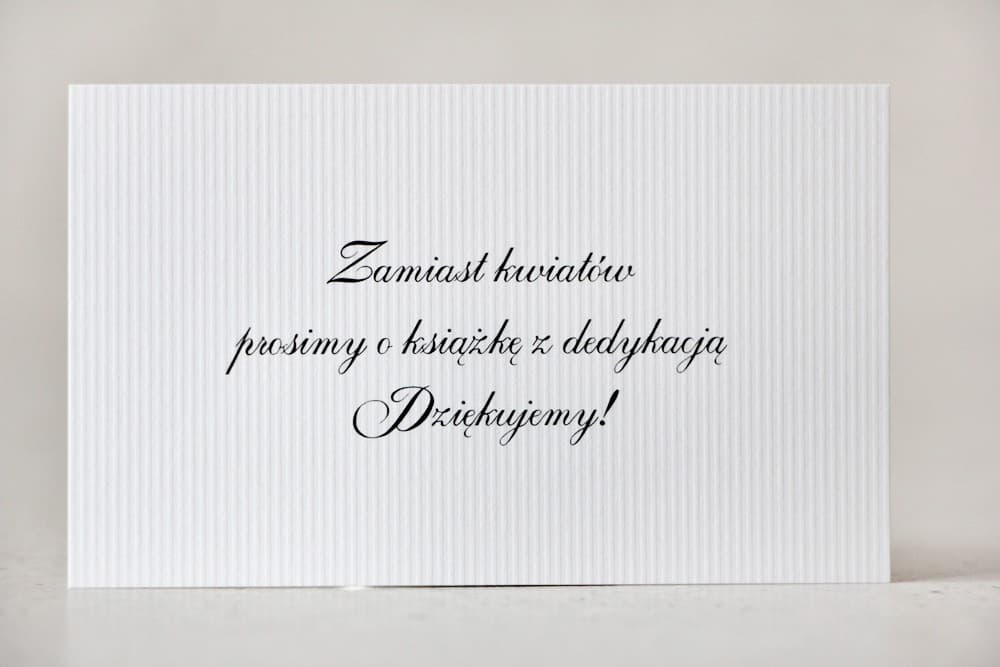 Elegantes tarjetas informativas, papel blanco texturizado | Tarjetas para invitaciones de boda | Belisa n.º 1