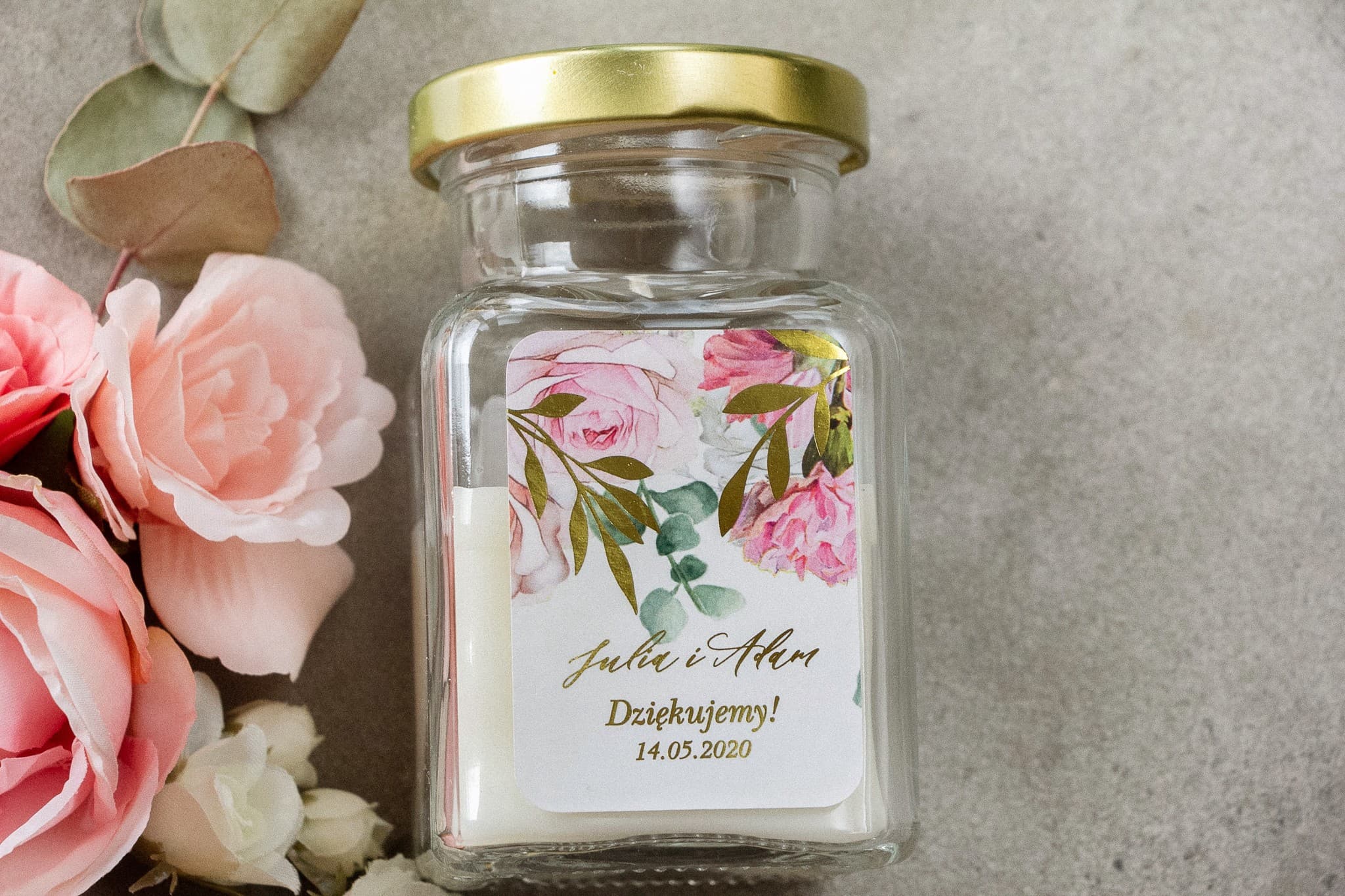 Detalles para Invitados Rubin 9 – Vela de Soja Glamour