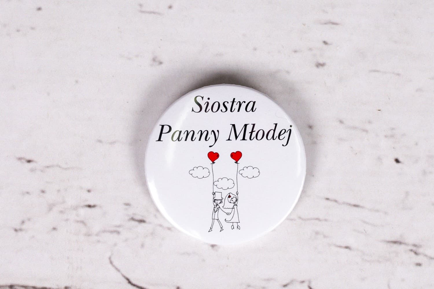 Fun Wedding Button Badges & Guest Name Tags | Personalized Wedding Favours | Bueno No. 7