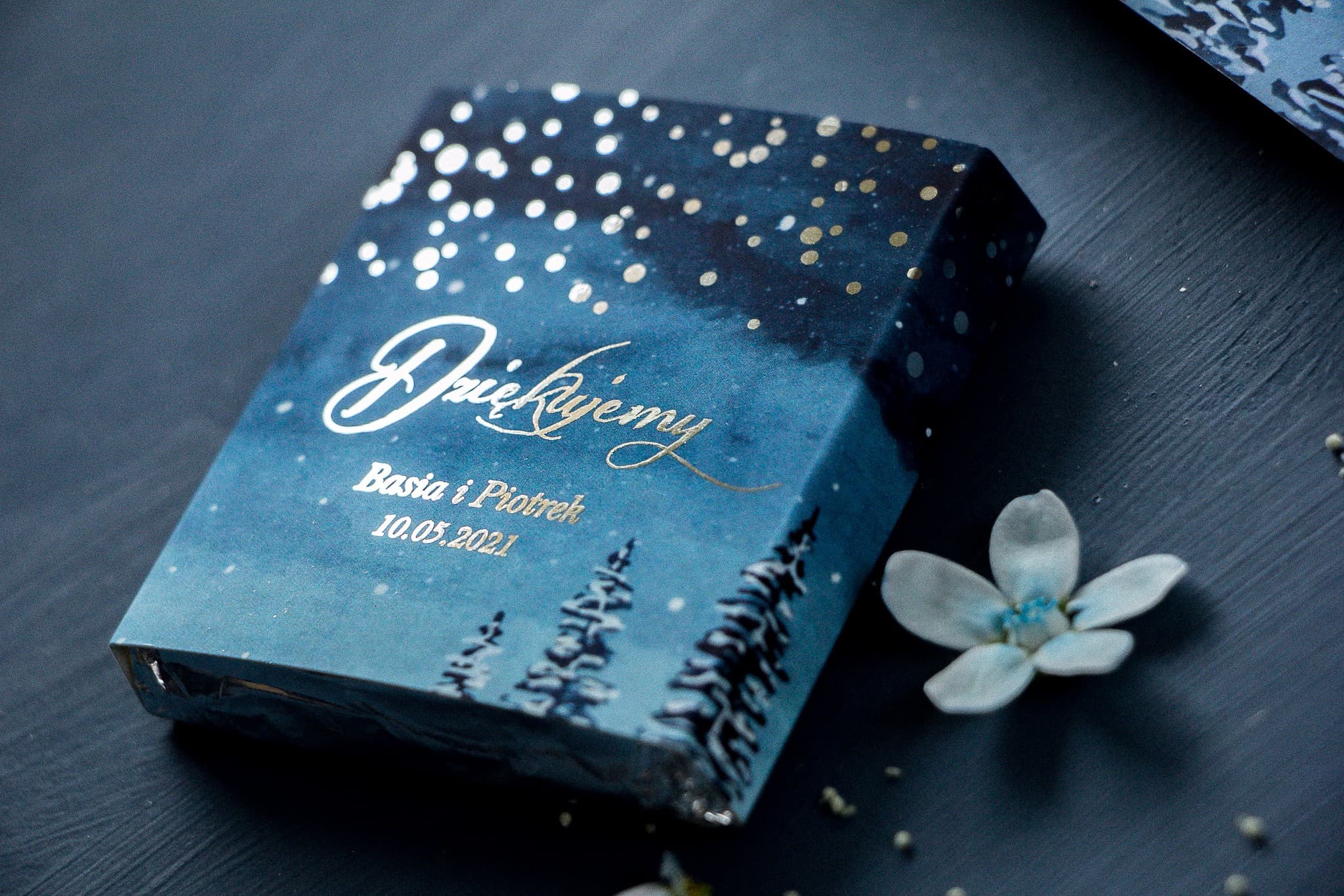 Elegant Silver Foiled Wedding Chocolates | Personalized Wedding Favours | Pastel No. 6