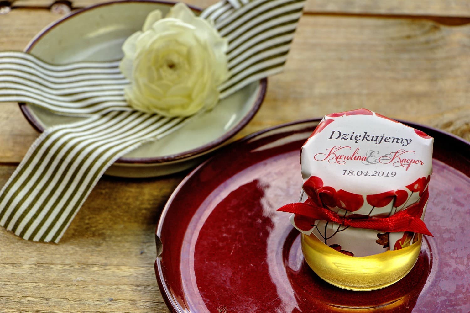 Watercolour No. 12 Wedding Honey – Sweet Favour with Rowan Berry Motif