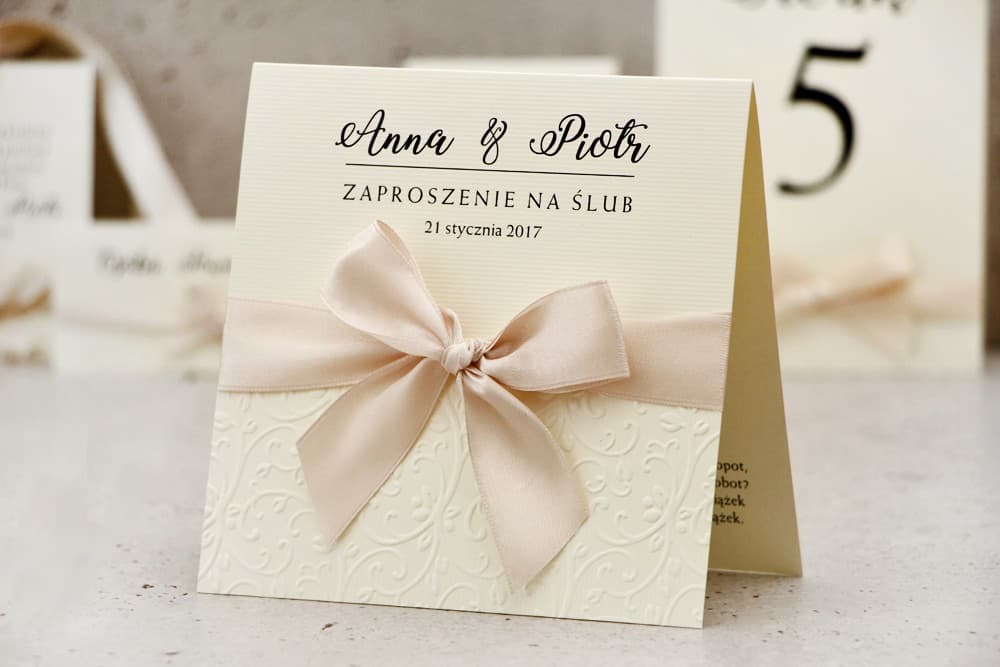 Wedding Invitation Sample | Check Quality and Color | Belisa Design 5