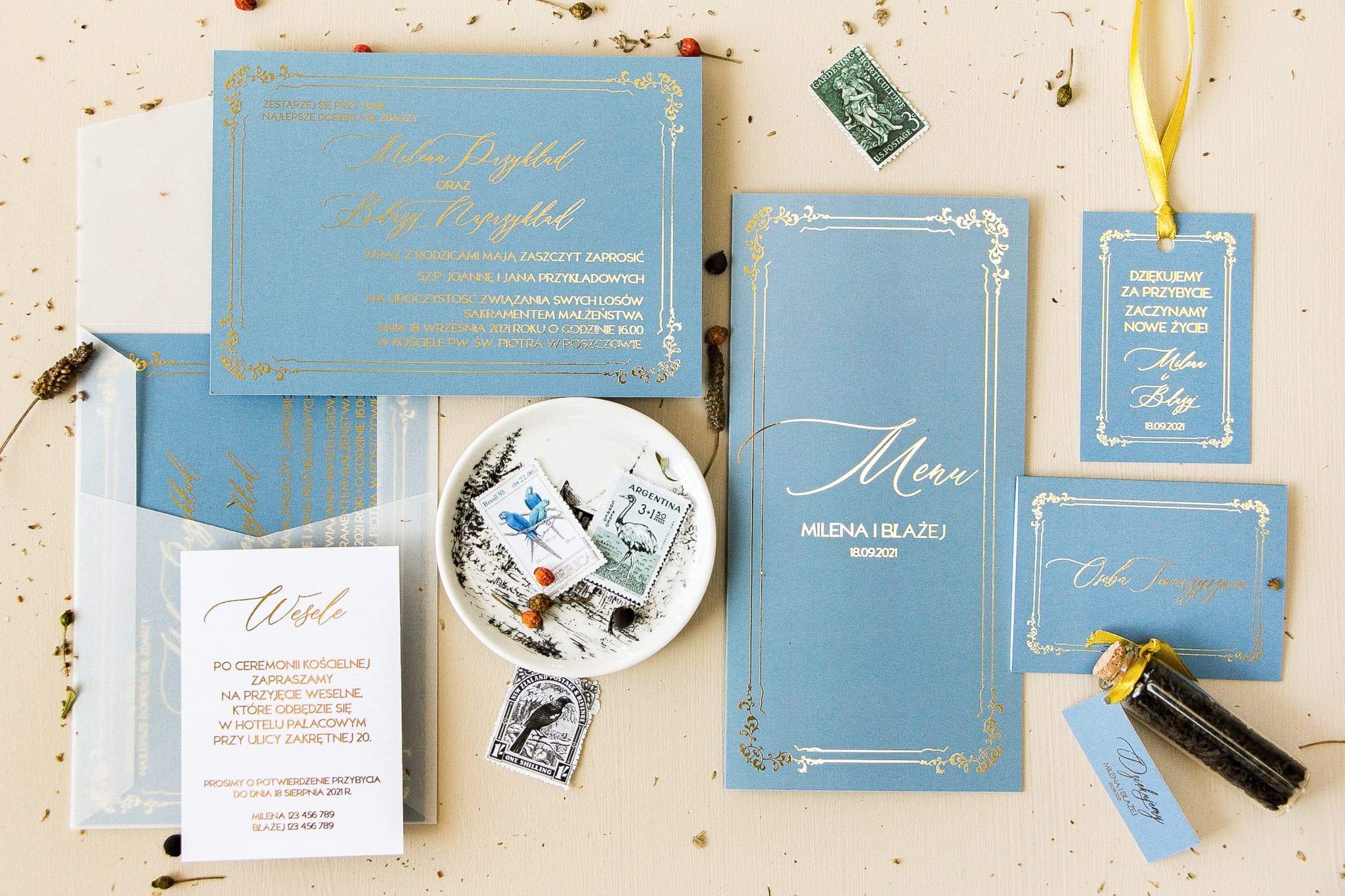 Wedding Stationery Sample Pack with Discount Voucher Sand No. 1