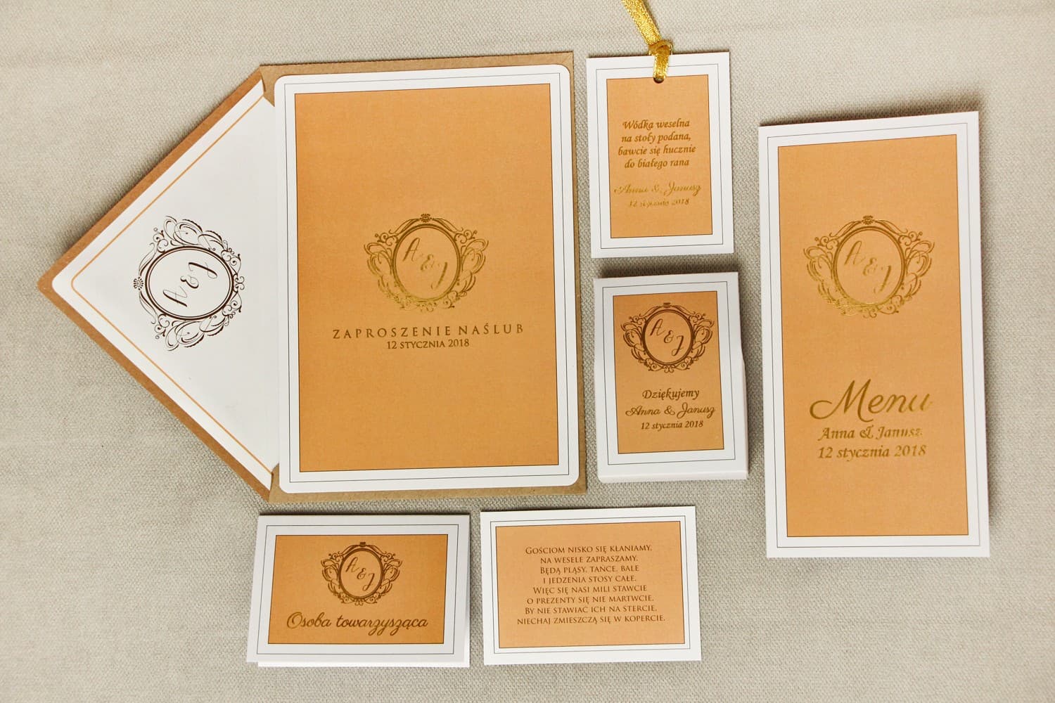 Wedding Invitation Samples, Stationery Pack | Experience Quality | Sonata No. 8