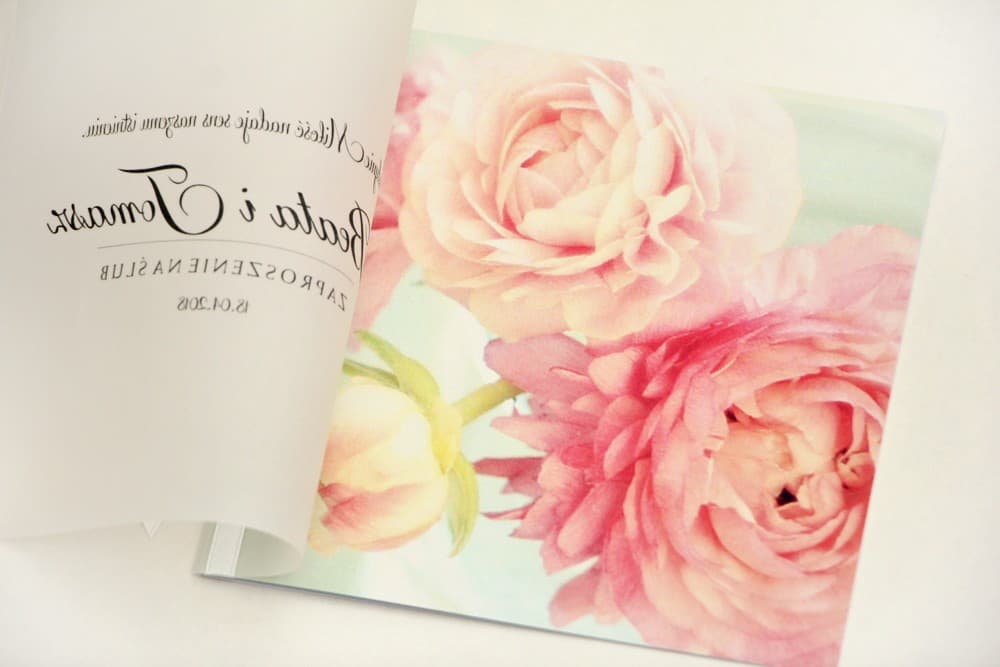 Hochzeitseinladungen Elegant Nr. 4 – Transparentpapier & Pfingstrosen - 2