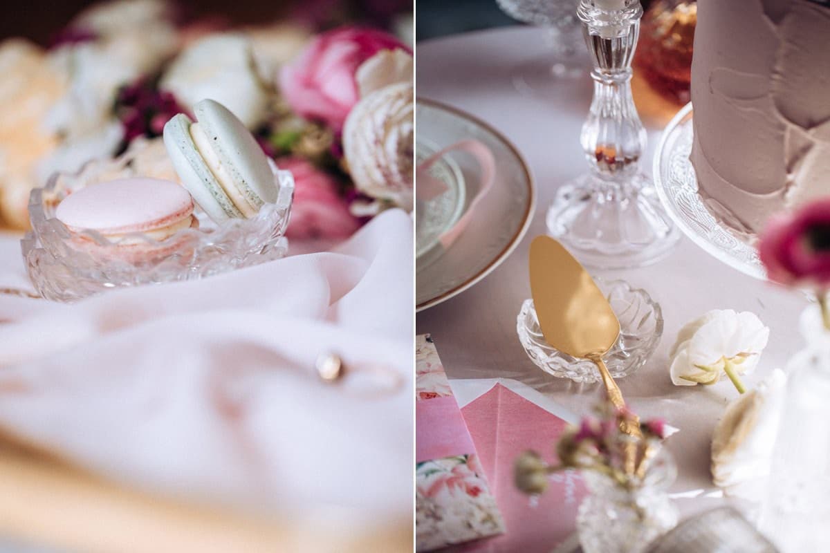 Florale Flaschenanhänger mit Pfingstrosen | Personalisierte Anhänger für Hochzeit | Rozalia Nr. 4 - 3