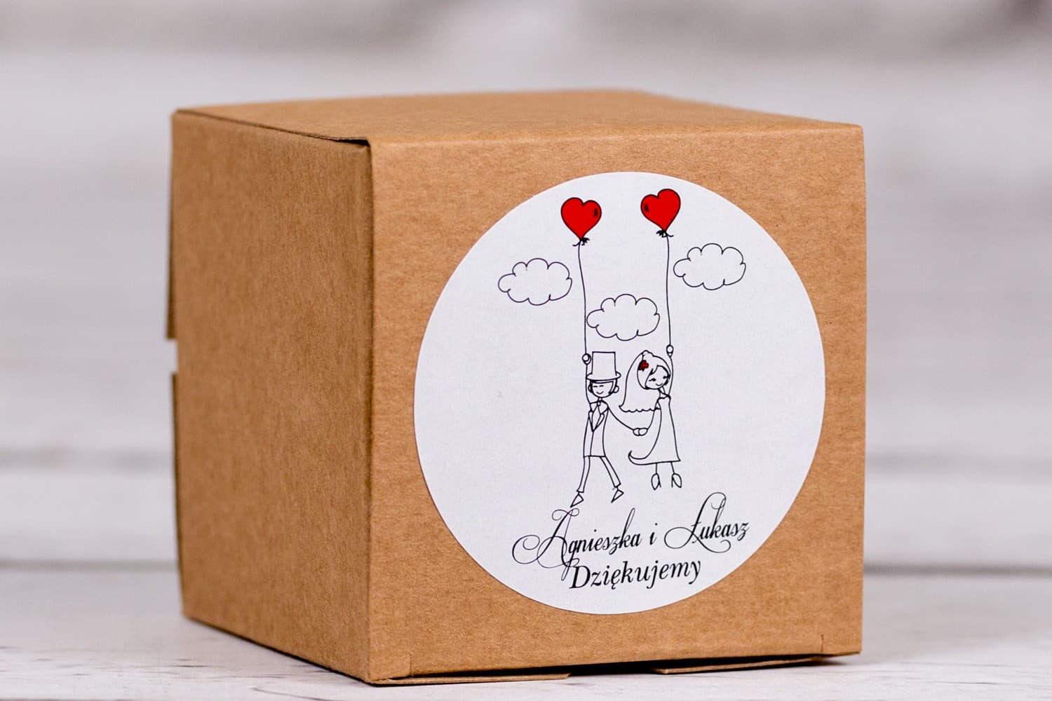 Divertidas Cajitas Eco con Pareja de Novios para Dulces | Detalles para Invitados de Boda | Eko Bueno nº 7