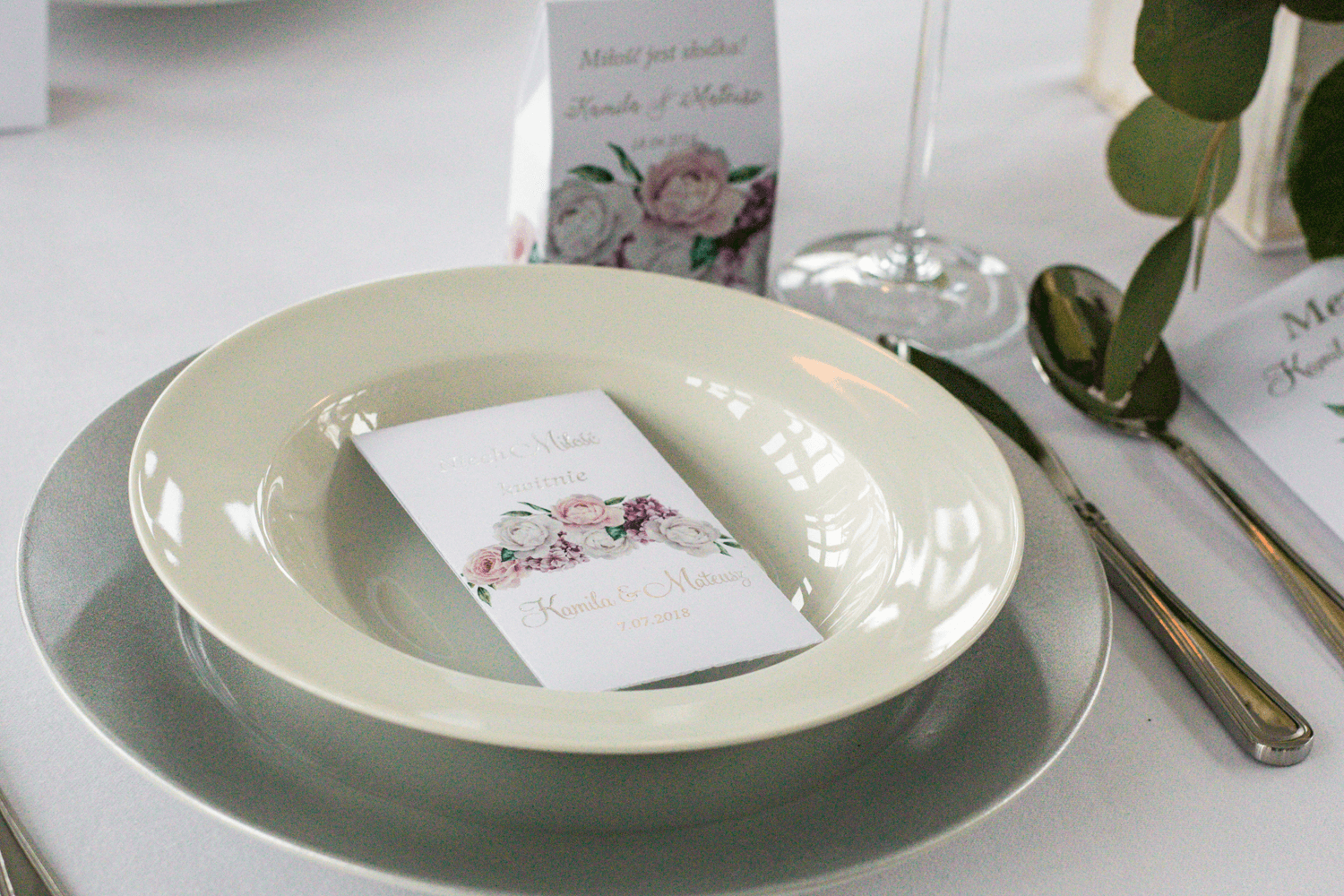 Semillas de No Me Olvides Regalo Invitados | Agradecimientos de Boda Personalizados con Peonía | Cykade nr 16