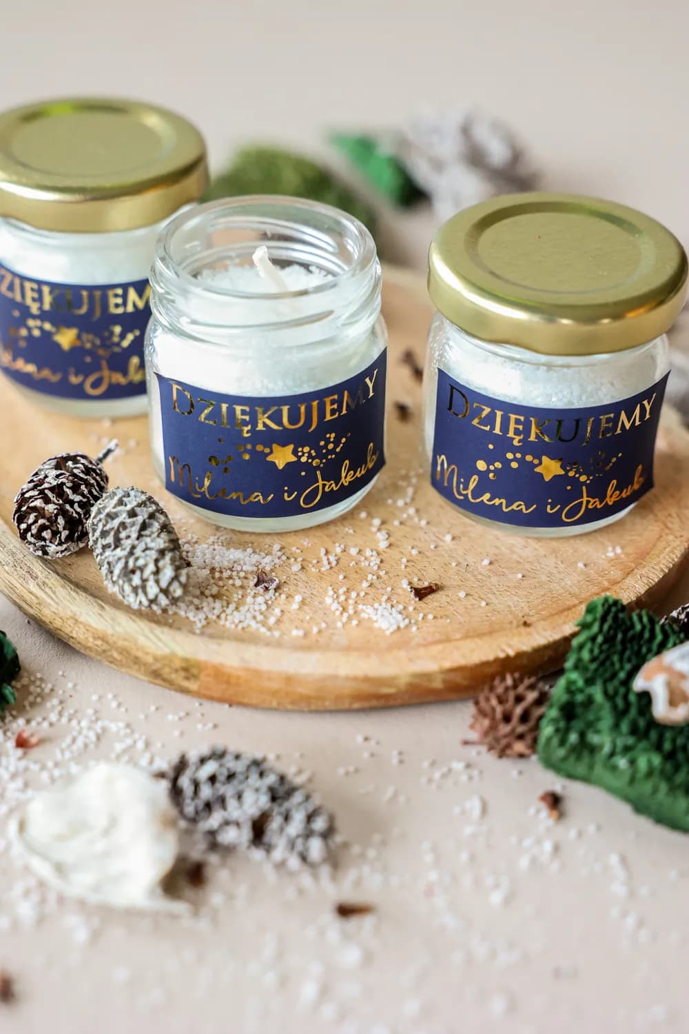 Duftkerze Simple Nr. 1 – Glamour Gastgeschenk für Ihre Gäste