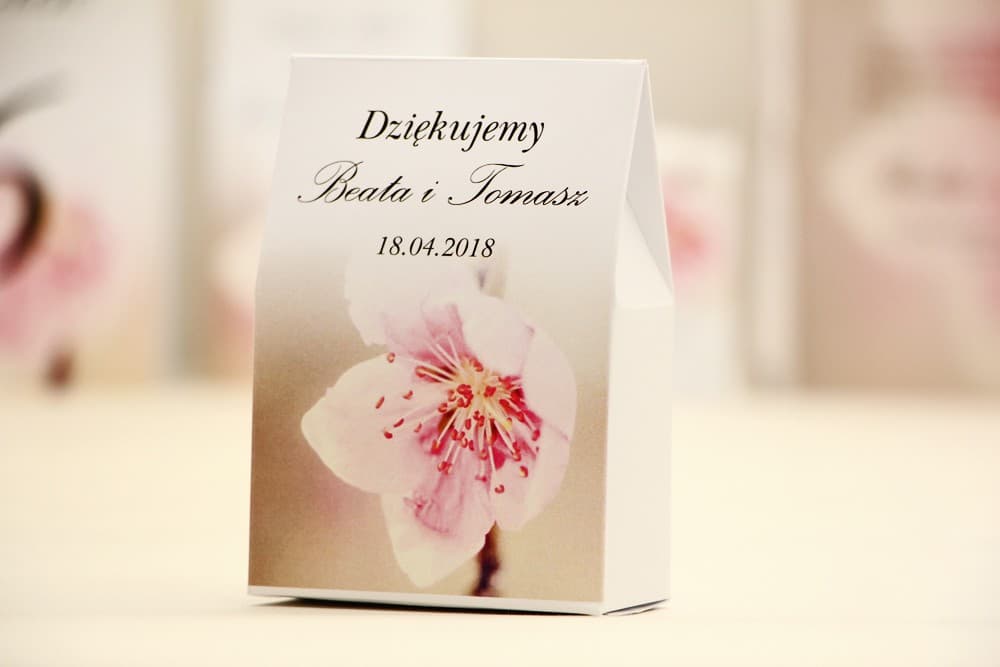 Elegant Wedding Favour Boxes with Sweets, Cherry Blossom Theme | Wedding Favour Boxes | Elegant Design 12