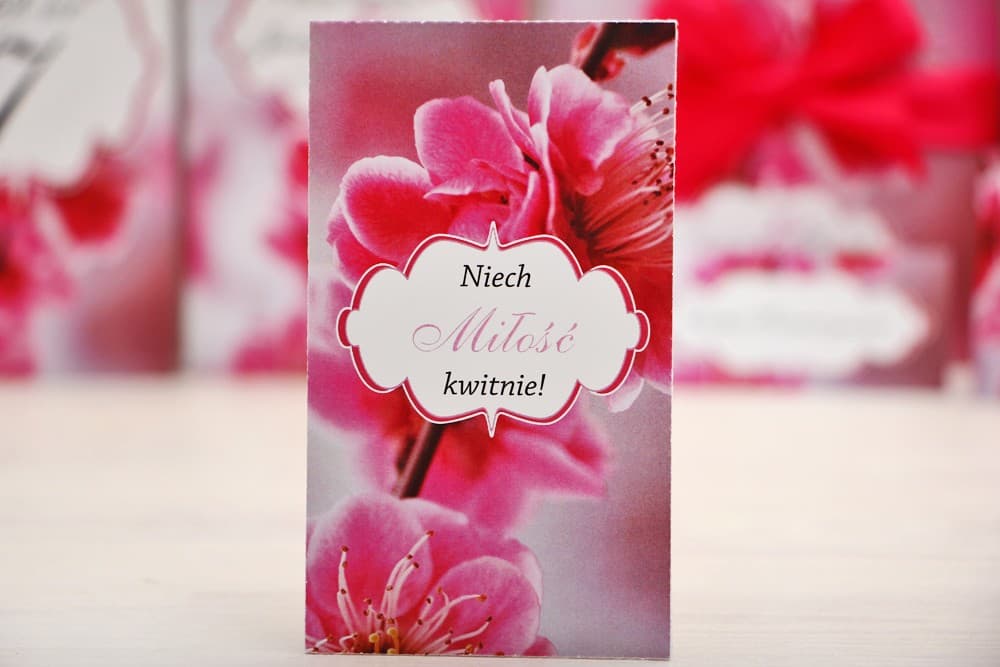 Forget-Me-Not Seeds in Cherry Blossom Sachet, Eco-Friendly Favors | Wedding Favours for Guests | Felicja Design 12