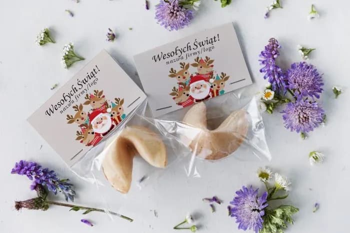 Corporate Fortune Cookies with Logo. Festive Client Gifts | CZW13 Collection