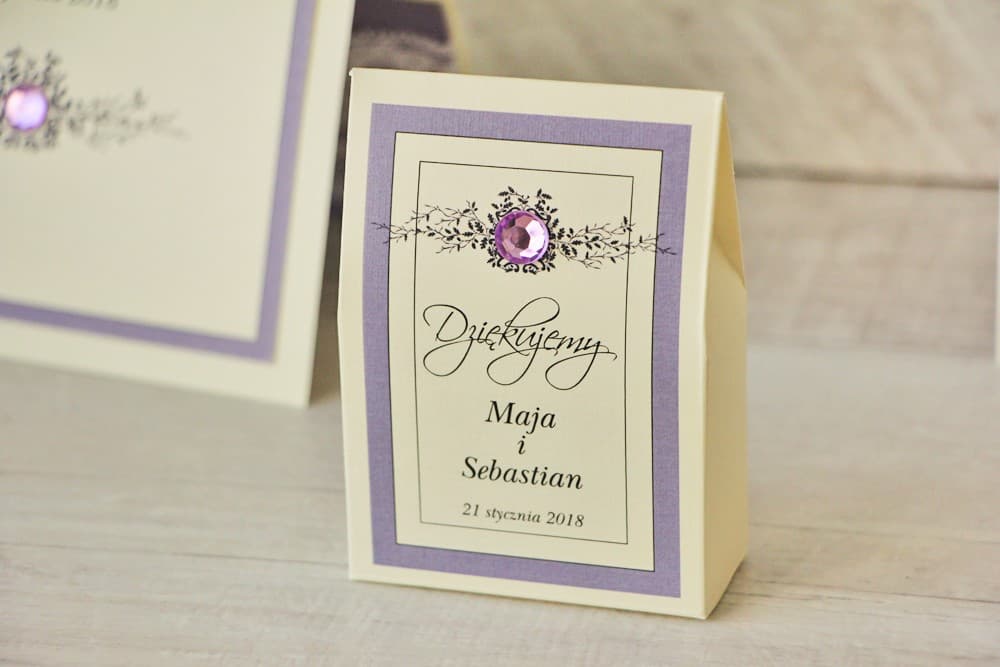 Lace and Cubic Zirconia Favor Boxes, Personalized Gift | Wedding Favours | Lace Collection No. 3