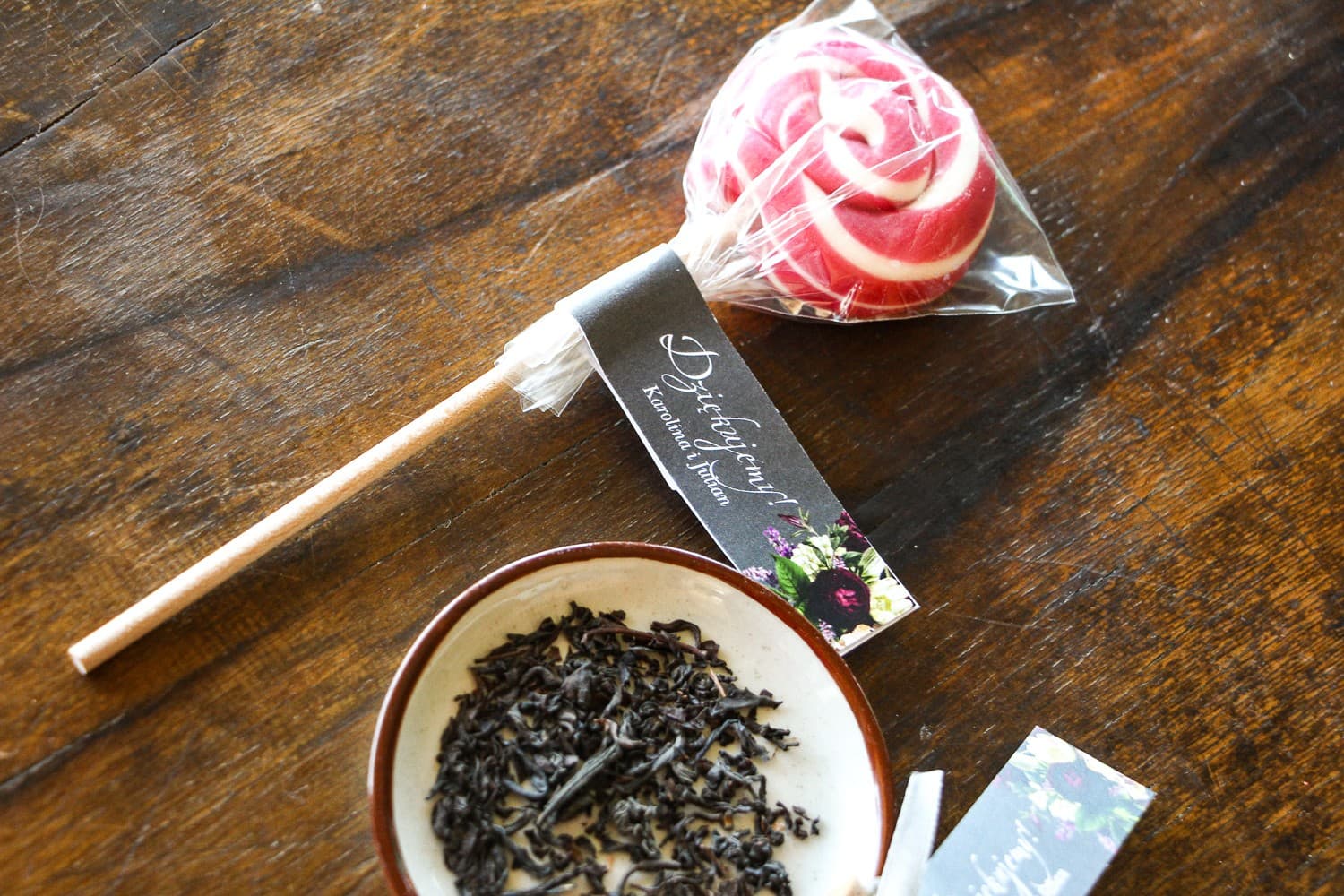 Dolci Lecca-lecca come Regalini per Ospiti, Fatte a Mano | Omaggi Nuziali in Stile Vintage | Etereo n. 2