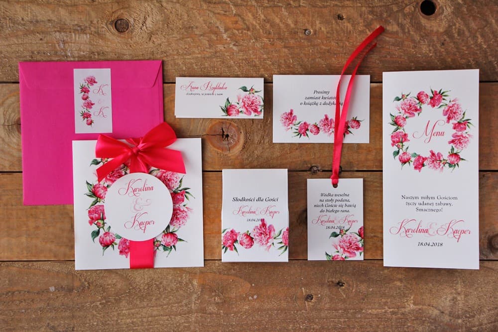 Set de Muestras de Papelería Nupcial, Comprueba Calidad de Impresión y Papel | Muestras de Invitaciones Acuarelas | Acuarelas nº 6