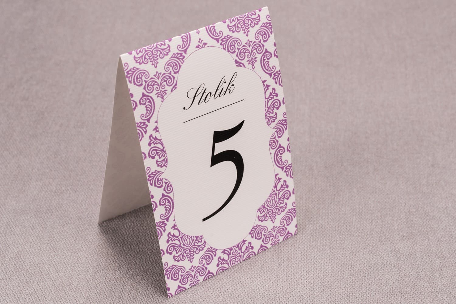 Números de Mesa de Boda de Pie Ornamentos Rosas | Identificadores de Mesa Elegantes | Madras n.º 4