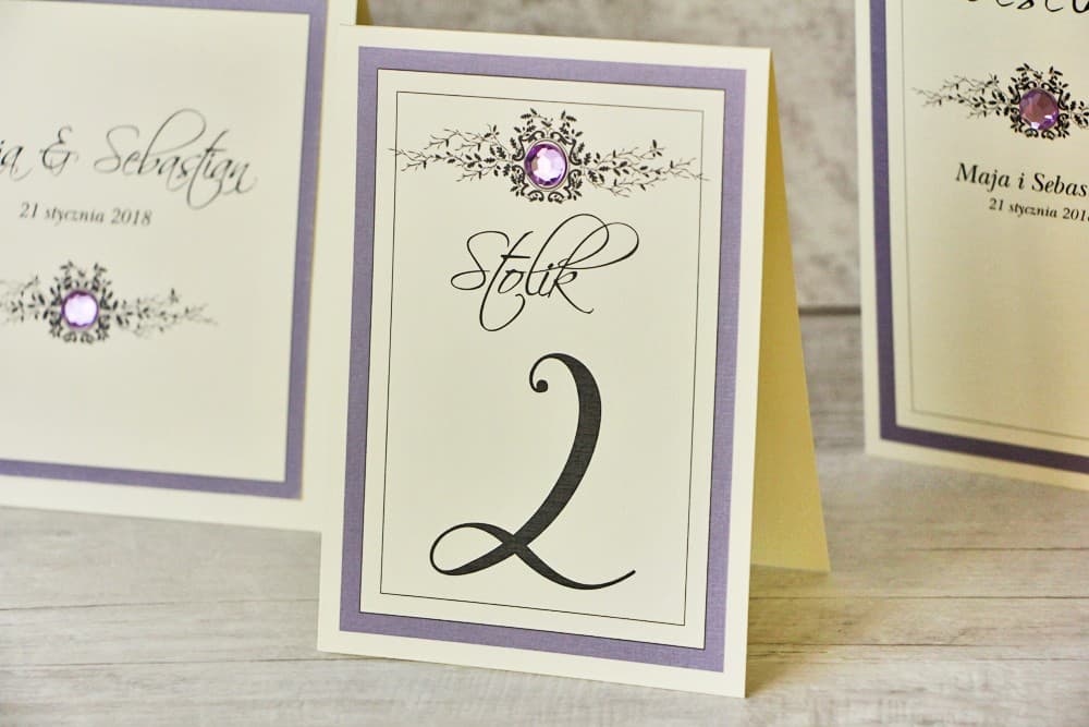 Elegantes Números de Mesa de Boda con Encaje y Circonita | Numeración de Mesas Romántica Glamour | Con Encaje nº 3