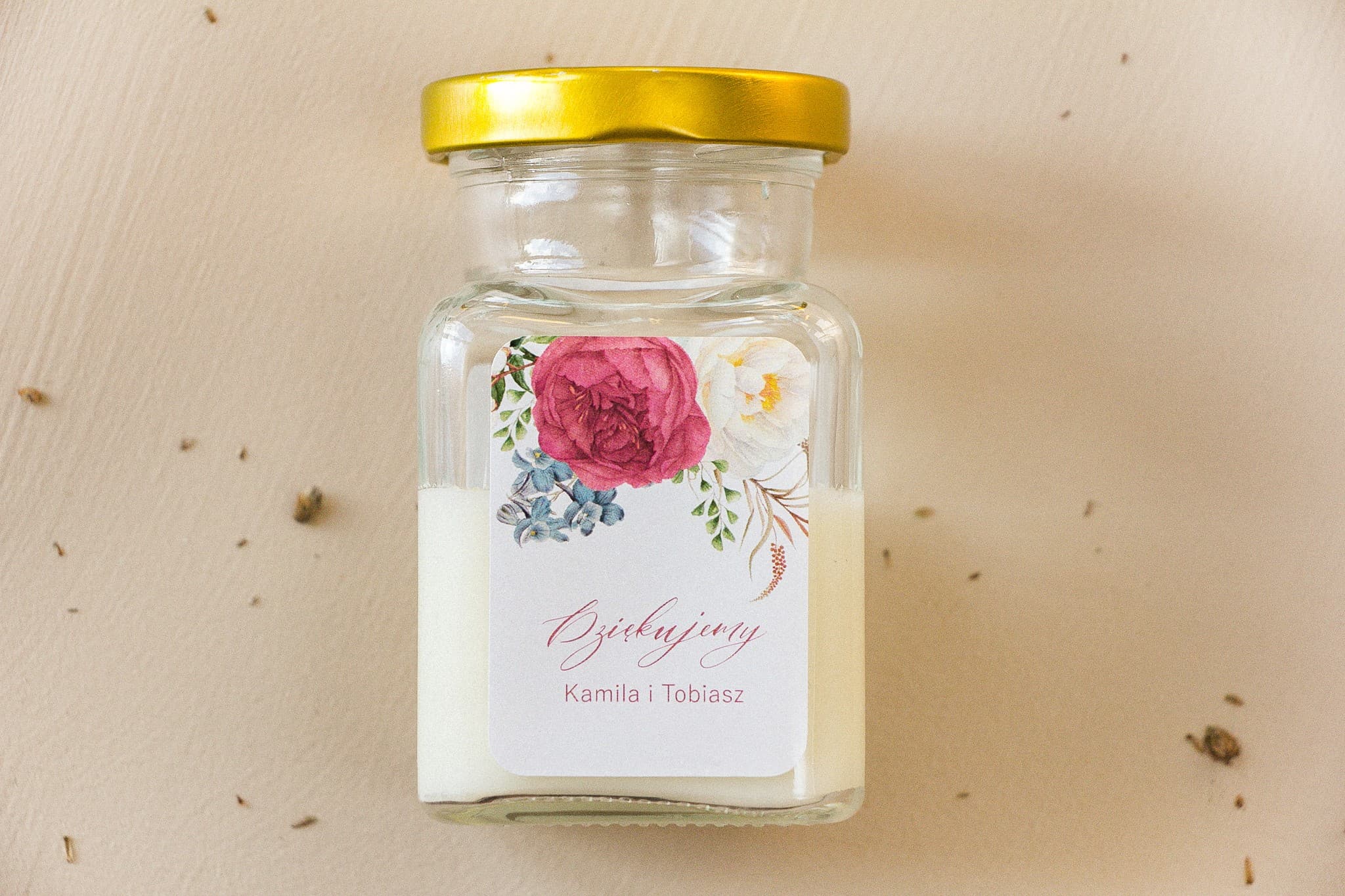 Opal No. 10 Scented Glass Candle – Gilded Wedding Favours