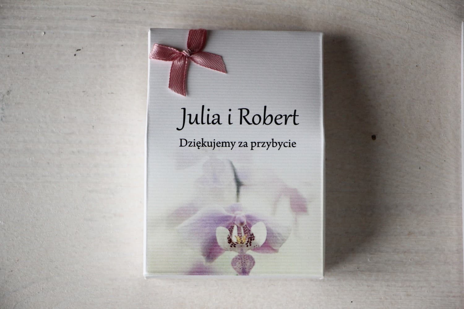 Orchid Sweet Boxes | Wedding Favour Boxes for Guests | Magnet No. 13