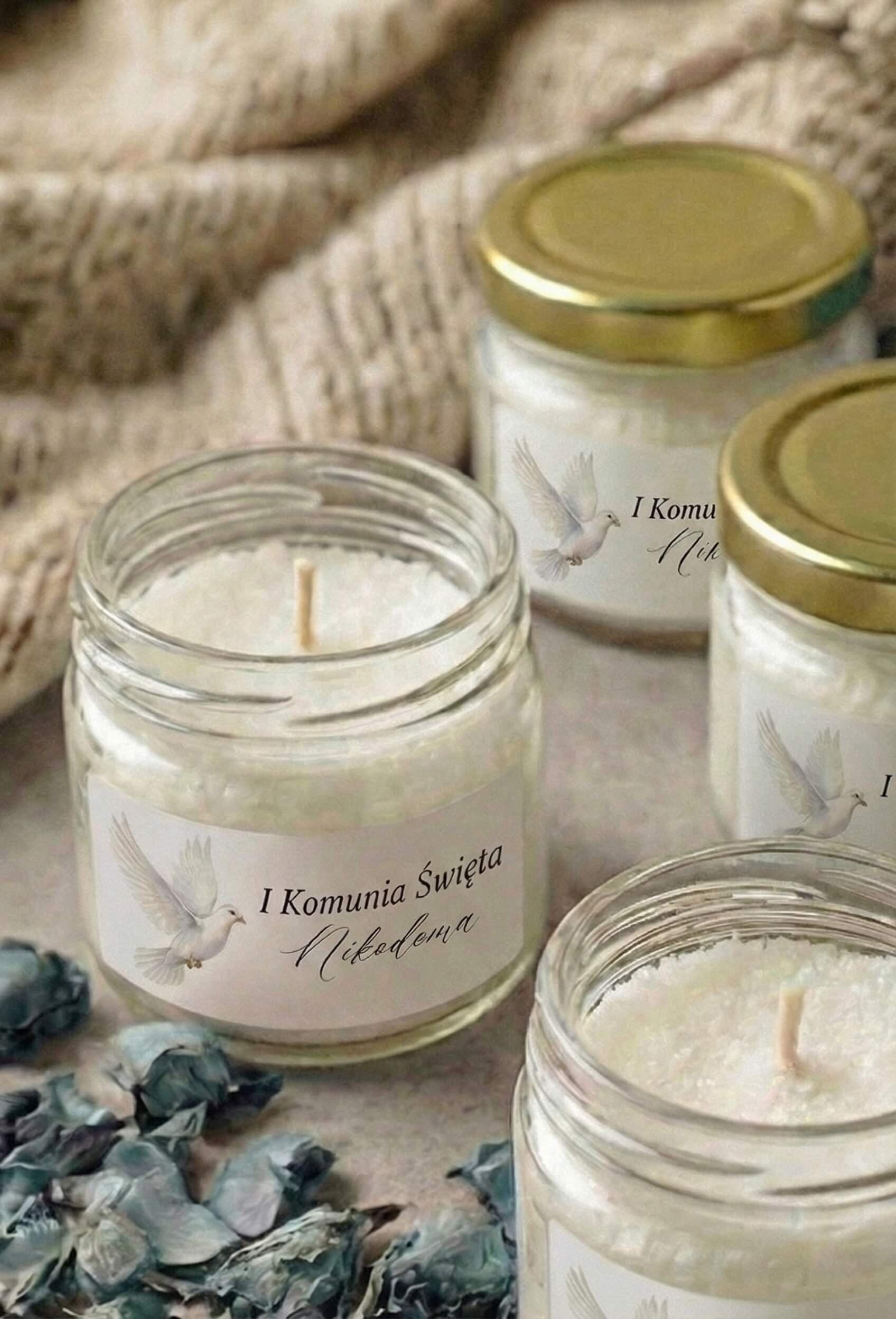 Matylda No. 14 Soy Candle – Religious First Holy Communion Wedding Favours