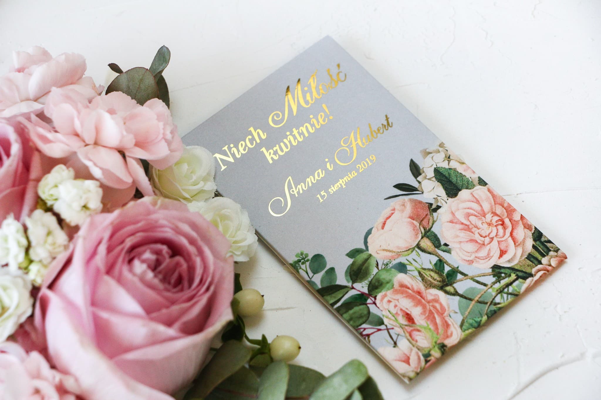 Semillas de No Me Olvides para Regalo de Invitados con Rosa | Agradecimientos de Boda Personalizados | Szafirowe nº 2
