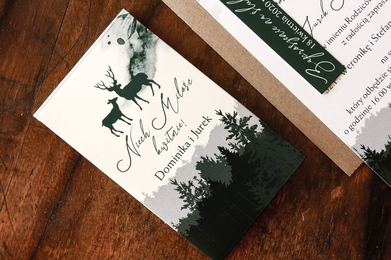 Semillas de No Me Olvides Detalles para Invitados Ciervo del Bosque | Regalos de Boda Eco | Delize nº 1