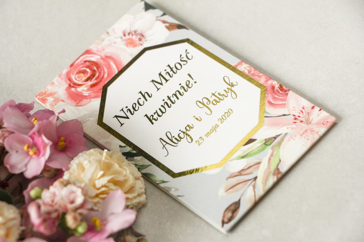 Detalles para Invitados Semillas de No Me Olvides Dorado | Regalos Originales de Boda | Lotus nº 1