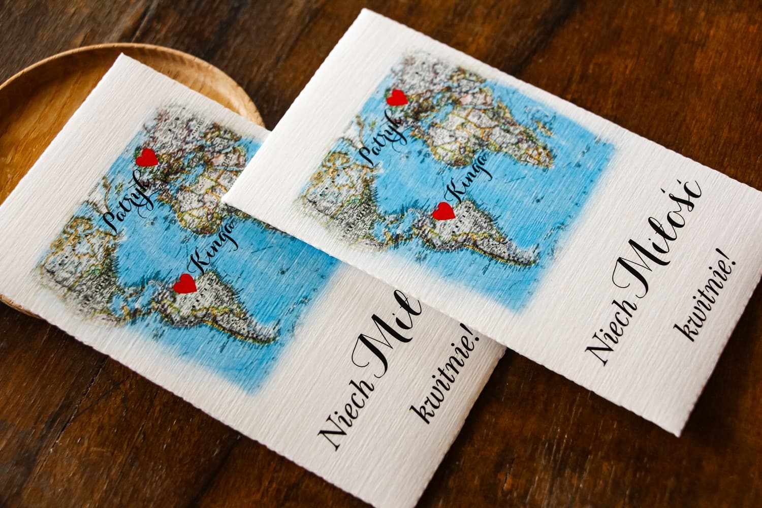 Semillas de No Me Olvides con Mapa, Regalos Eco | Detalles para Invitados de Boda | Mapa de Sentimientos nº 3