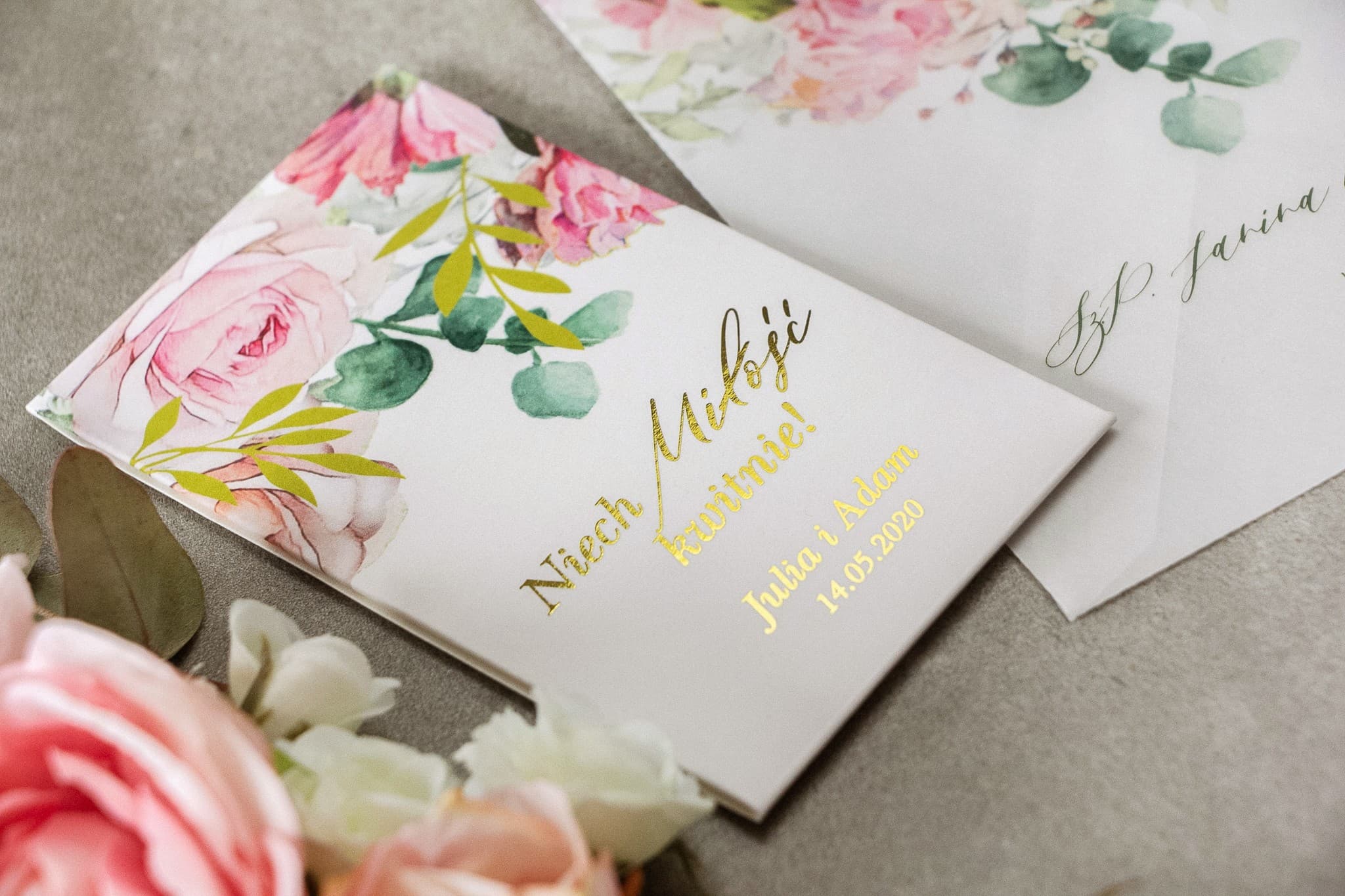 Detalles para invitados – semillas de no me olvides doradas con motivo rosa Rubin 9