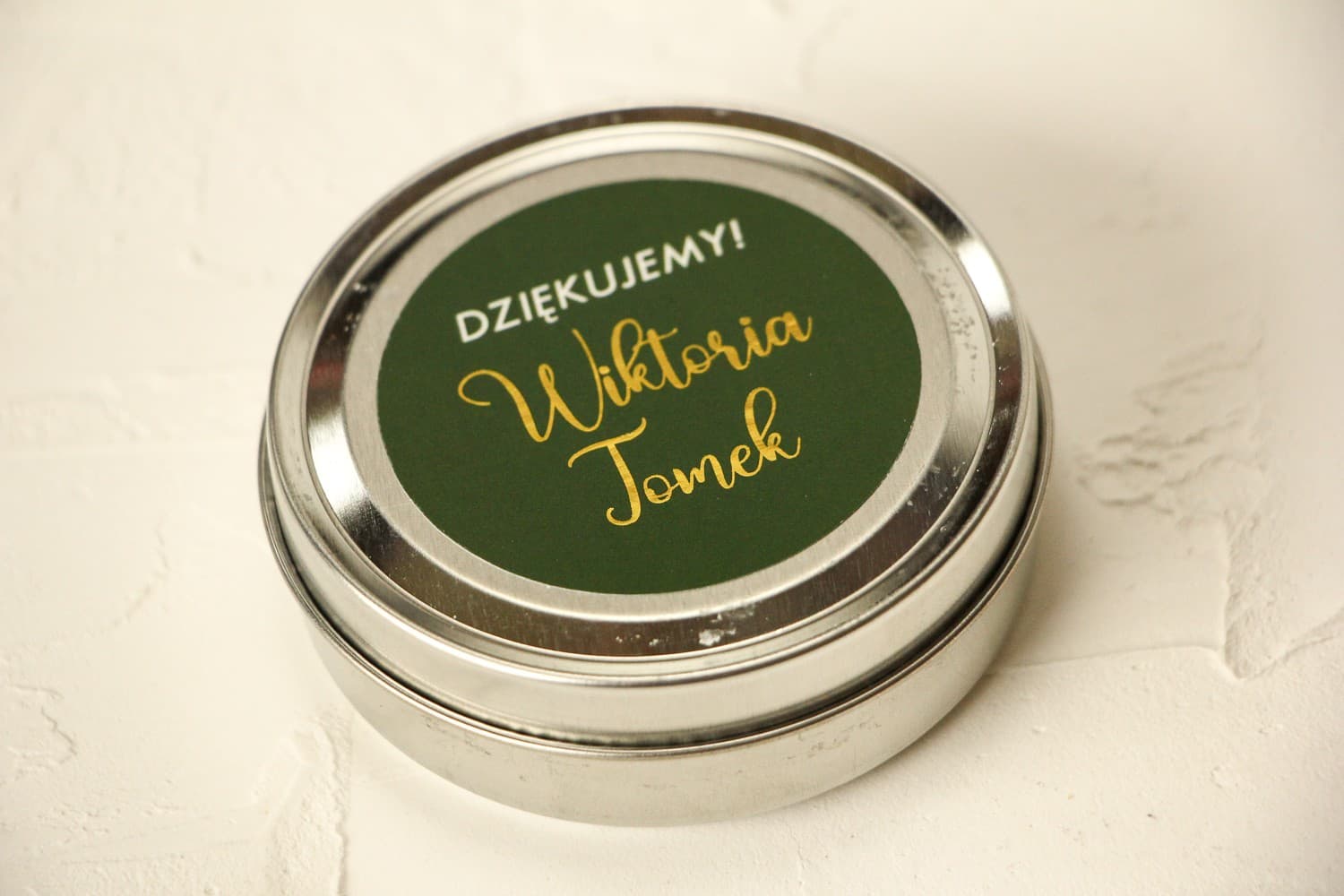 Świeczka Sojowa Emerald nr 3 – Podziękowanie dla Gości w Butelkowej Zieleni