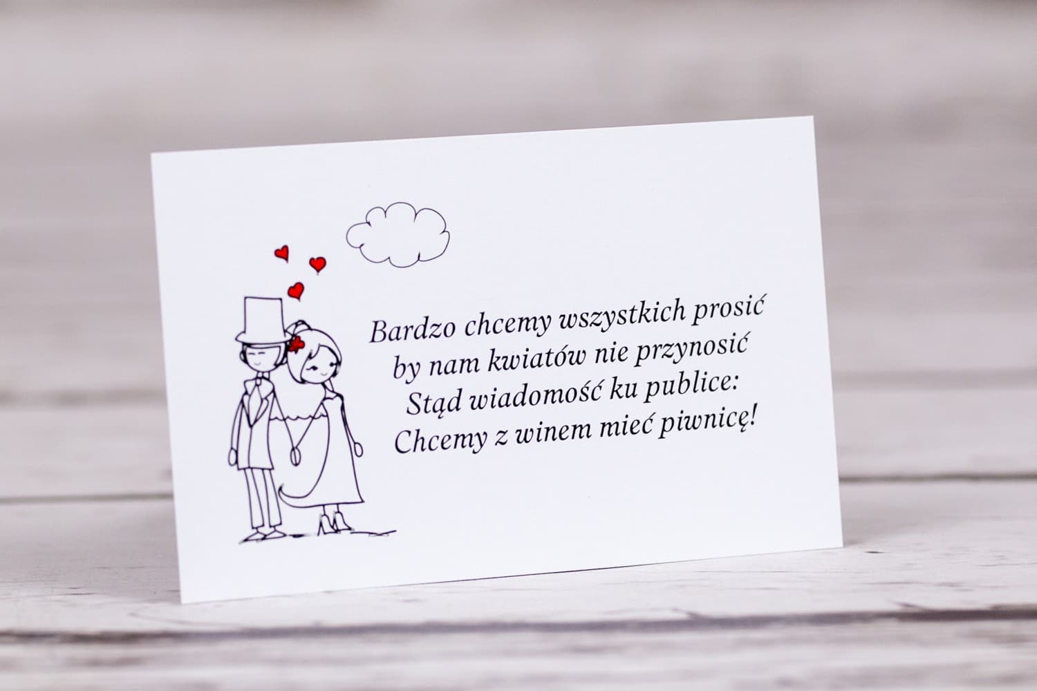 Tarjetas con Dibujo de Novios, Encartes Personalizados | Tarjetas para Invitaciones de Boda | Bueno n.º 9
