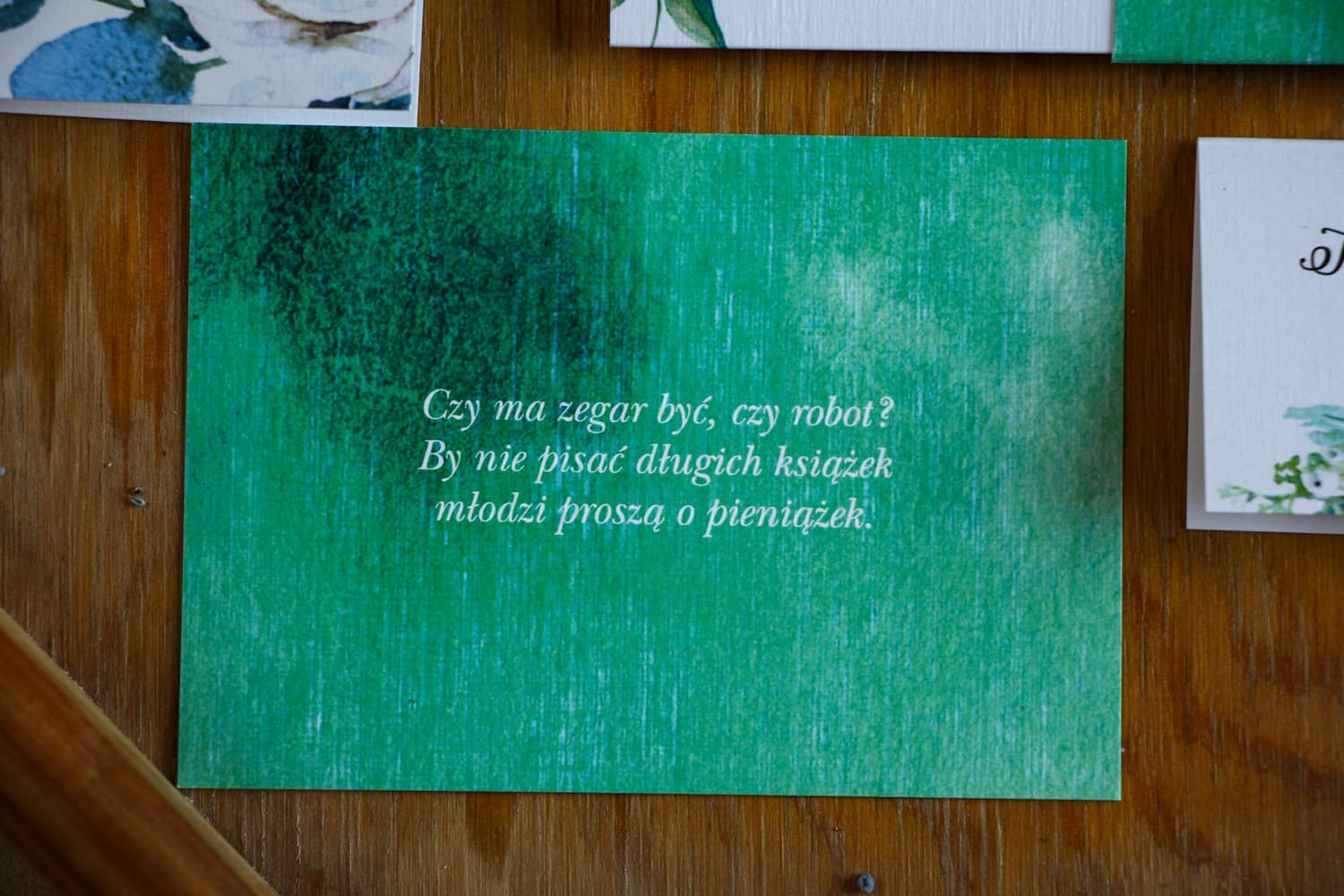 Tarjeta de Regalos y RSVP | Complemento para Invitaciones de Boda Verde Oliva | Rozalia n.º 3