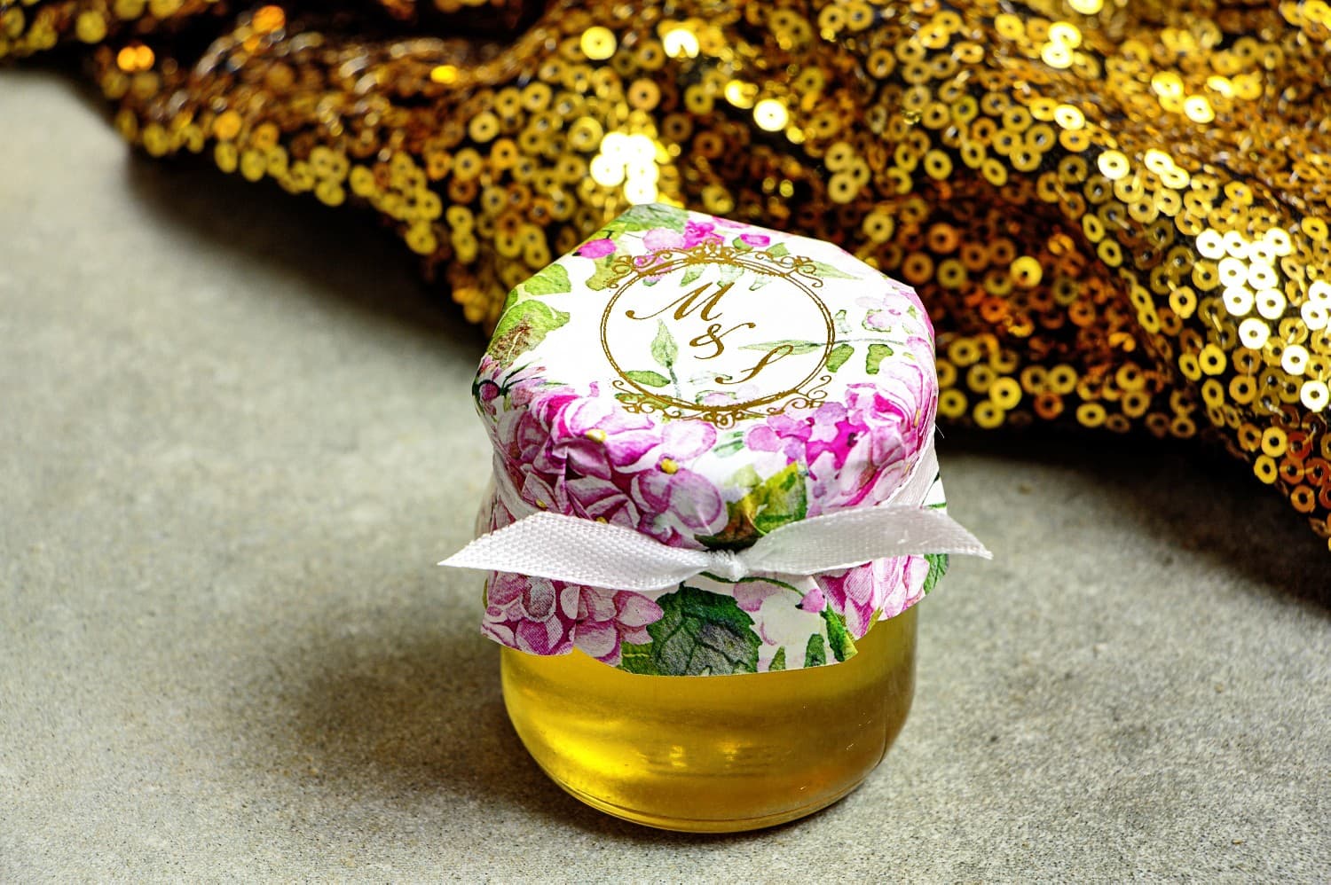 Tarritos de Miel Dorados Sorento nº 6 – Dulce Agradecimiento con Hortensia