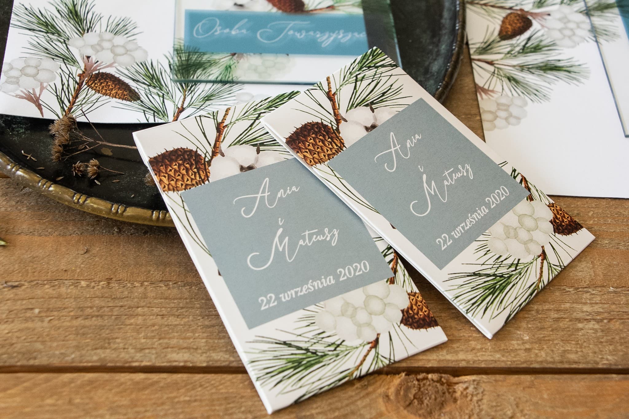 Vergissmeinnicht-Samen Öko Gastgeschenke | Hochzeitsgeschenke im Waldstil | Korani Nr. 8