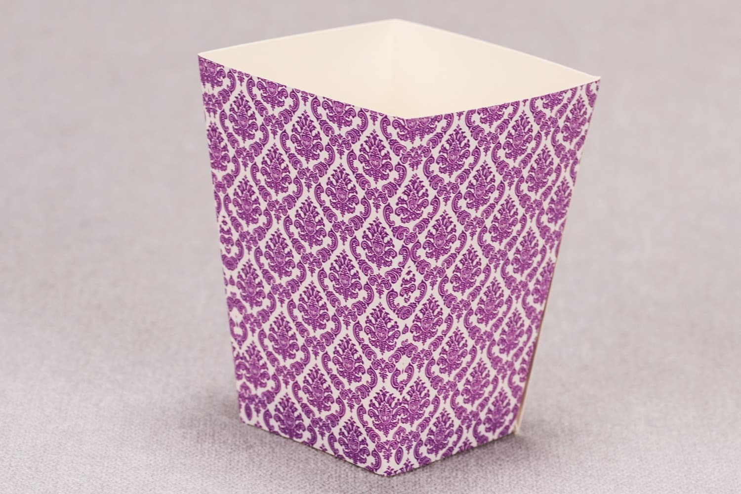 Purple Popcorn and Sweet Boxes with Ornament | Wedding Favours | Madras No. 8