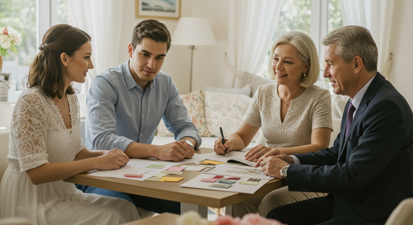Relacje z przyszłymi teściami – budowanie zrozumienia i współpracy przy organizacji ślubu