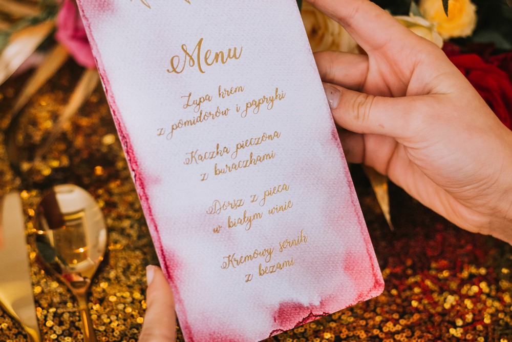 Menu Ślubne od Amelia-Wedding.pl