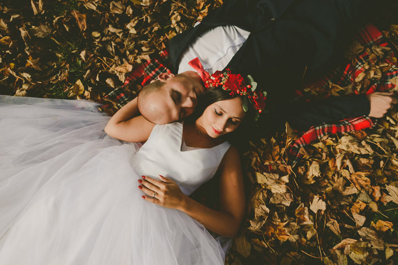Jesienny ślub z jarzebiną- inspiracja